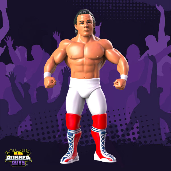 Big Rubbeer Guys Dynamite Kid LJN style wrestling figure at SlamCollectibles.com