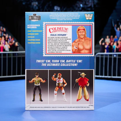 WWE Ultimate Edition Coliseum Collection Hulk Hogan and Terry Funk