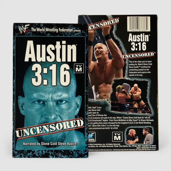 WWF Austin 3:16 Uncensored VHS (Used)