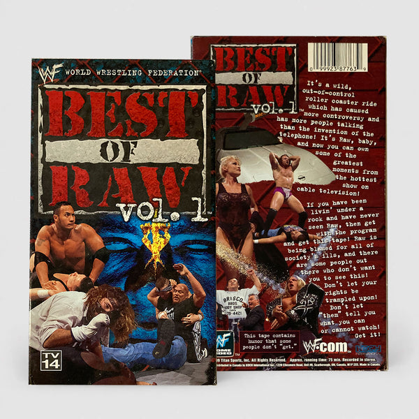 WWF Best of Raw Vol 1 VHS (Used)
