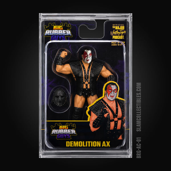 Big Rubber Guys Acrylic Case BRG-AC-01 Demolition Ax
