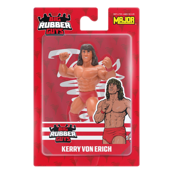 Big Rubber Guys Kerry Von Erich Wrestling Figure