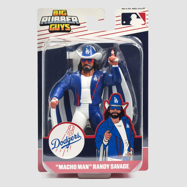 Big Rubber Guys Macho Man Randy Savage (Los Angeles Dodgers) Figure