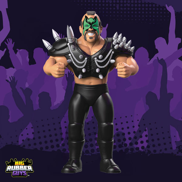 Big Rubber Guys Road Warrior Animal Series 8 LJN-style rubber wrestling figure