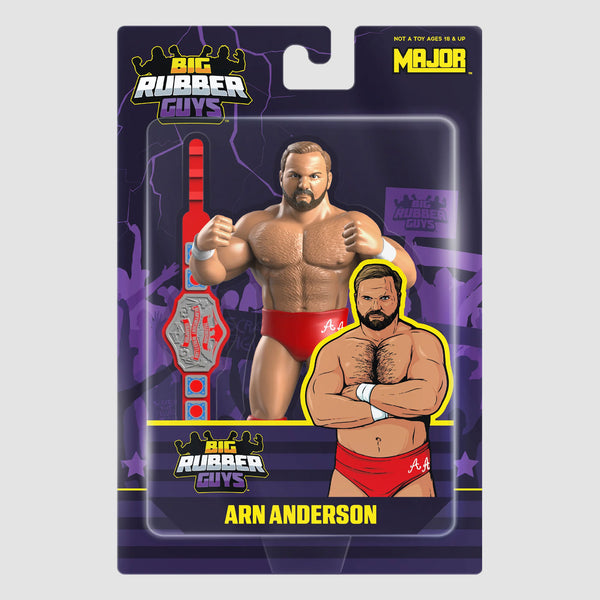 Big Rubber Guys Arn Anderson LJN style wrestling figure at SlamCollectibles.com