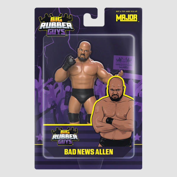 Big Rubber Guys Bad News Allen LJN style wrestling figure at SlamCollectibles.com