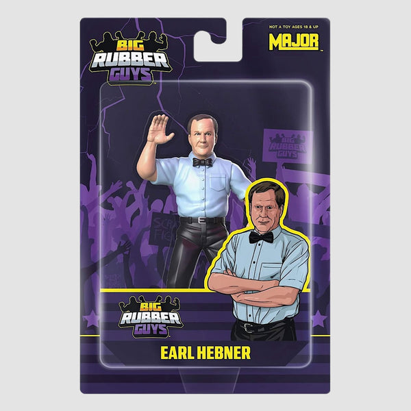(DAMAGED PACKAGING) Big Rubber Guys 1/1000 Earl Hebner (IN STOCK)