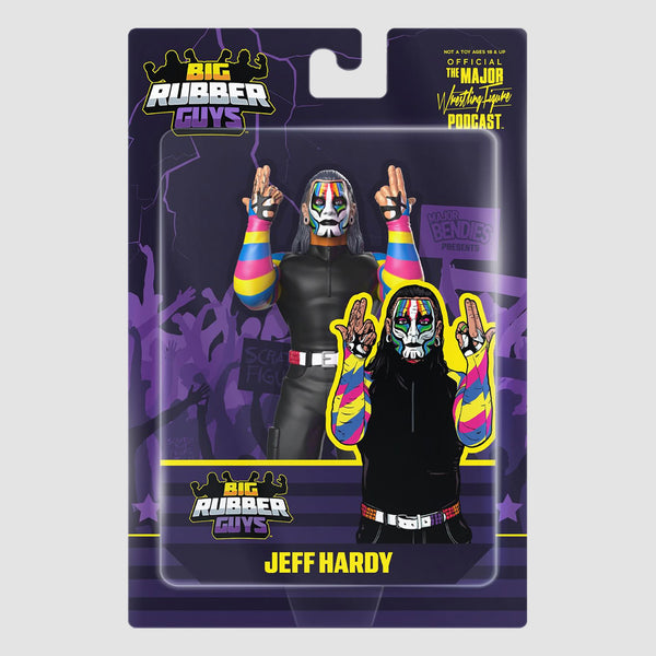 Big Rubber Guys Jeff Hardy LJN style wrestling figure at SlamCollectibles.com