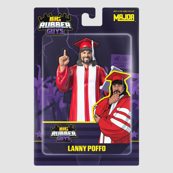 Big Rubber Guys Lanny Poffo LJN style wrestling figure at SlamCollectibles.com