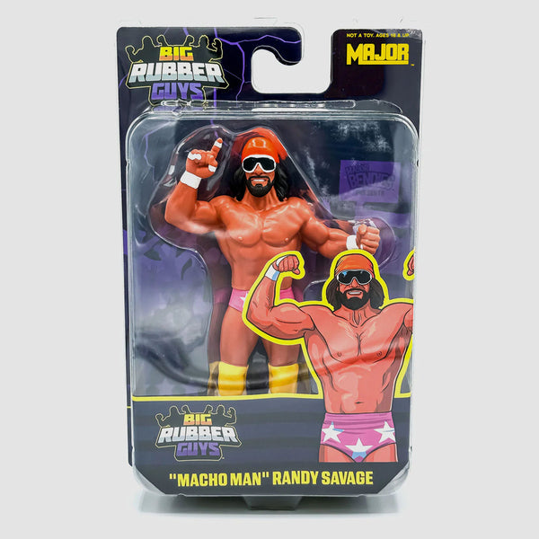 Big Rubber Guys Macho Man Randy Savage LJN style wrestling figure at SlamCollectibles.com