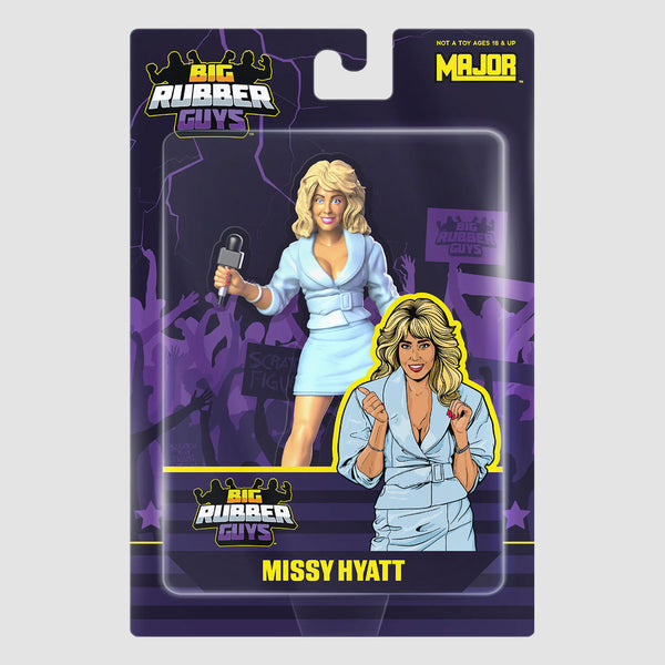 Big Rubber Guys Missy Hyatt LJN style wrestling figure at SlamCollectibles.com