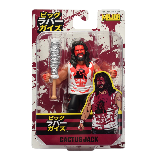 Bloody Japan Cactus Jack Big Rubber Guys Wrestling Figure