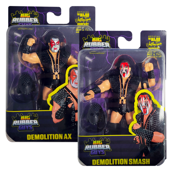 Big Rubber Guys Series 2 Demolition Wrestling Figures