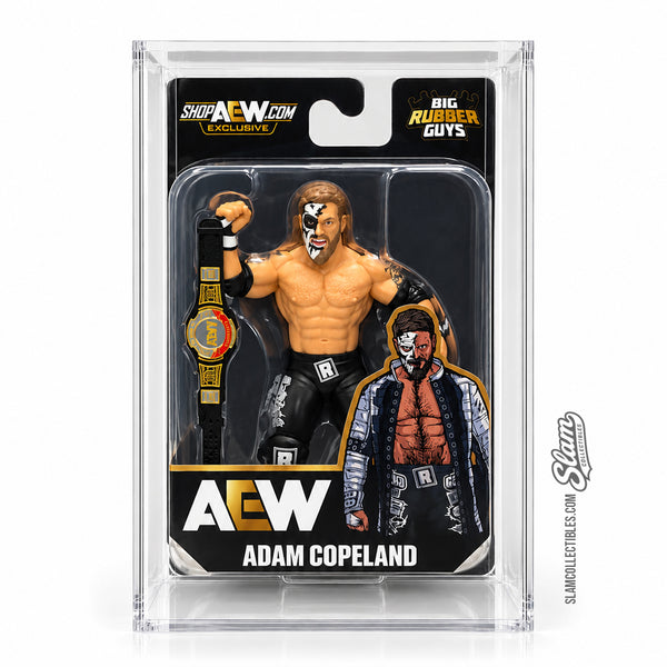 Big Rubber Guys Adam Copeland 1/250 Chase + Acrylic Display Case