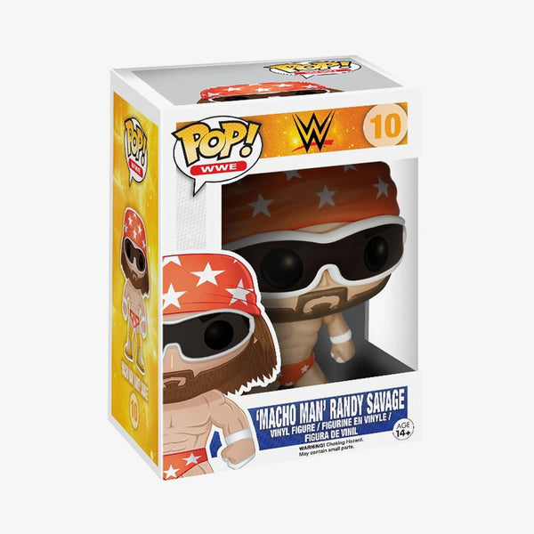 Macho Man Randy Savage WWE Funko Pop! figure at SlamCollectibles.com