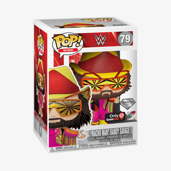 Macho Man Randy Savage WWE Funko Pop! figure at SlamCollectibles.com