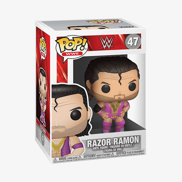 Razor Ramon WWE Funko Pop! figure at SlamCollectibles.com