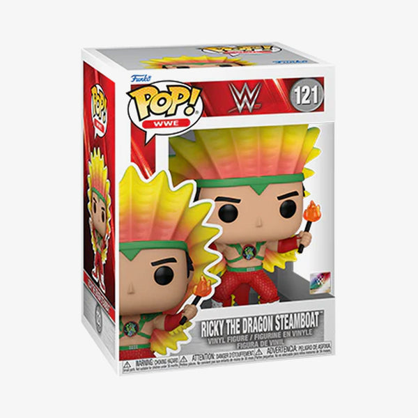 Ricky Steamboat WWE Funko Pop! figure at SlamCollectibles.com