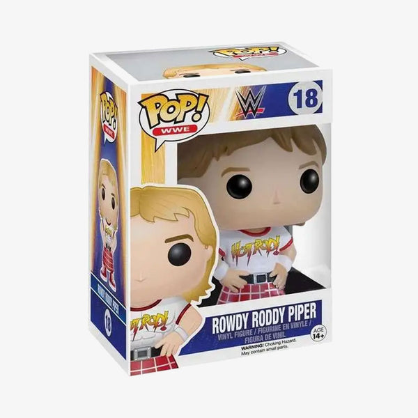 Rowdy Roddy Piper WWE Funko Pop! figure at SlamCollectibles.com