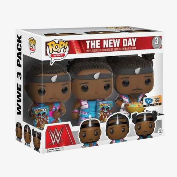 The New Day WWE Funko Pop! set at SlamCollectibles.com