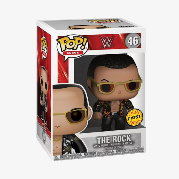 The Rock WWE Funko Pop! figure at SlamCollectibles.com