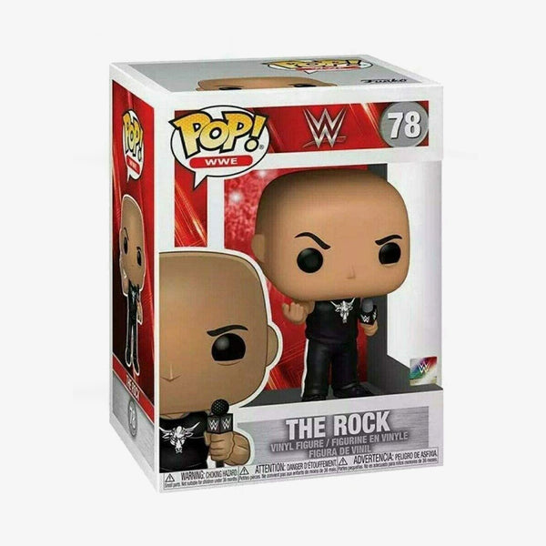 The Rock WWE Funko Pop! figure at SlamCollectibles.com