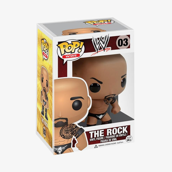 The Rock WWE Funko Pop! figure at SlamCollectibles.com