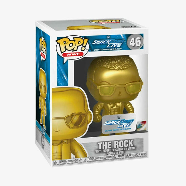 The Rock WWE Funko Pop! figure at SlamCollectibles.com
