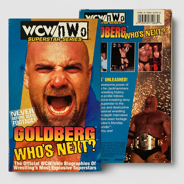 WCW/nWo Superstar Series: Goldberg VHS (Used)