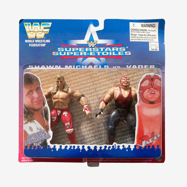 WWF Jakks Pacific – Shawn Michaels vs Vader Canadian 2-Pack