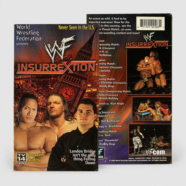 WWF Insurrextion VHS (Used)