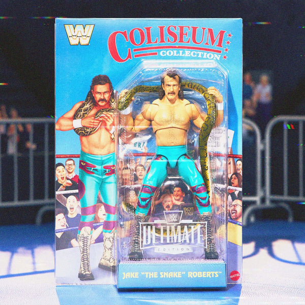 WWE Ultimate Edition Coliseum Collection Jake The Snake Roberts Ultimate Figure