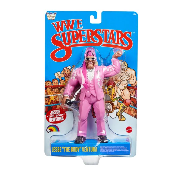 LJN WWE Superstars – Jesse Ventura Wrestling Figure (Canadian Release)