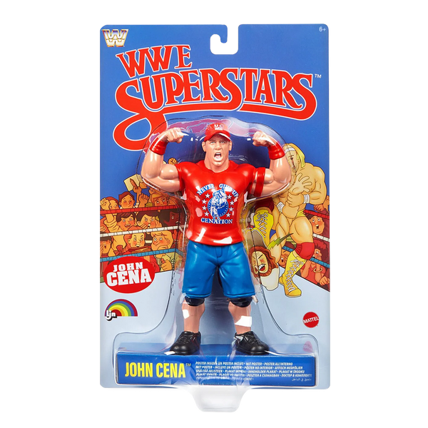 LJN WWE Superstars – John Cena Wrestling Figure (Canadian Release)