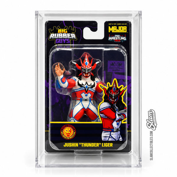 Jushin "Thunder" Liger Big Rubber Guys in Acrylic Case