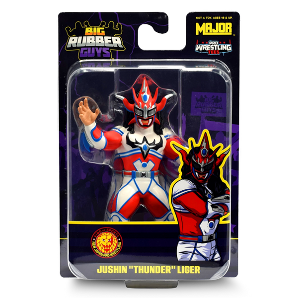 Big Rubber Guys Jushin Thunder Liger NJPW Wrestling Figure