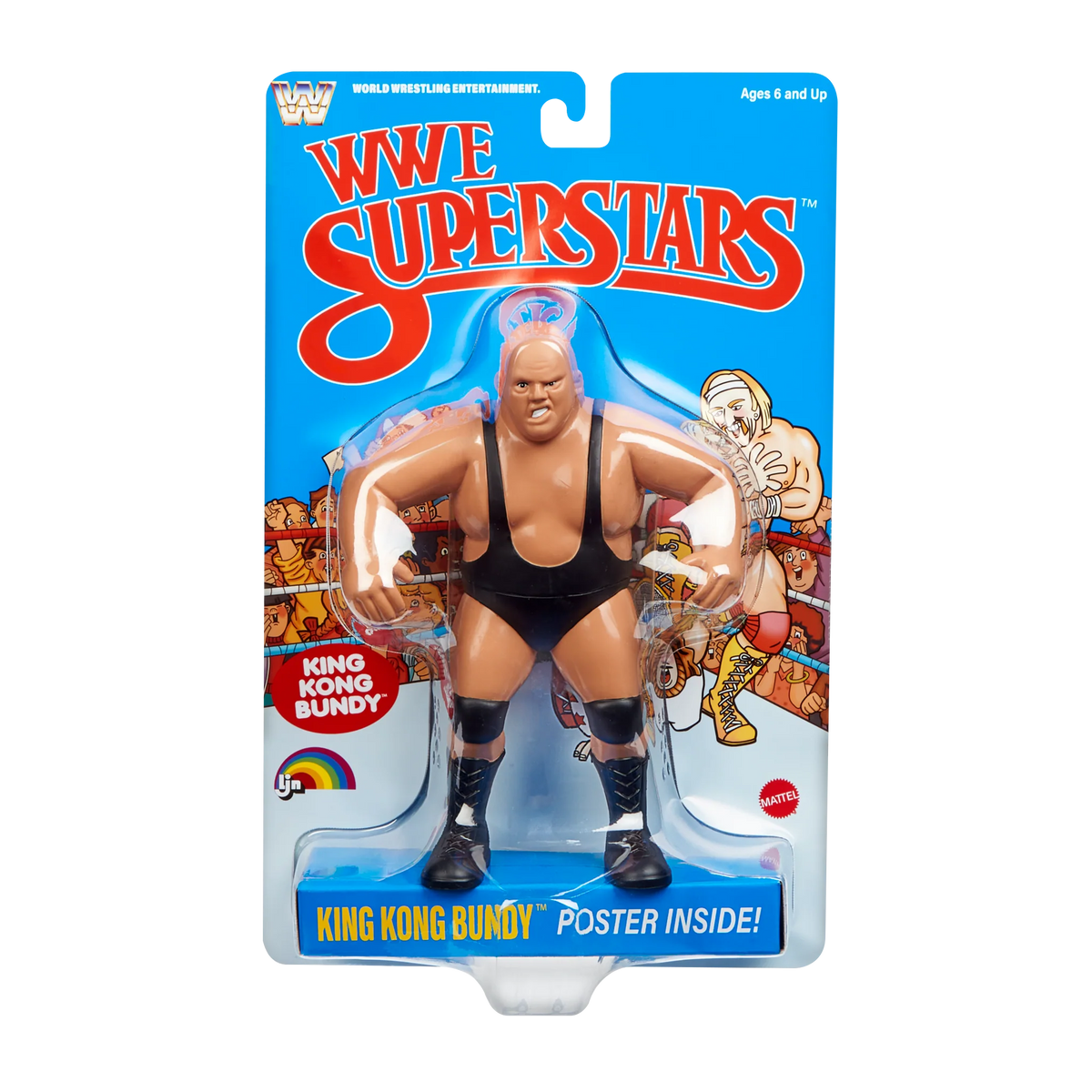 キングコング・バンディ　WWEクラシックスーパースター LJN WWE Superstars – King Kong Bundy Wrestling Figure