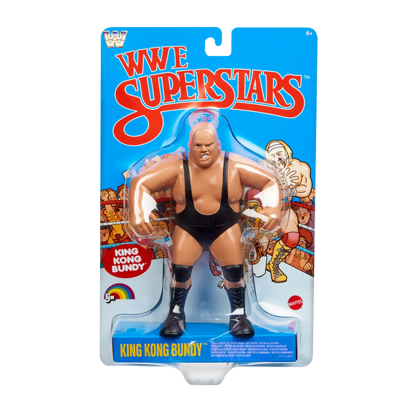 LJN WWE Superstars – King Kong Bundy Wrestling Figure (IN STOCK)