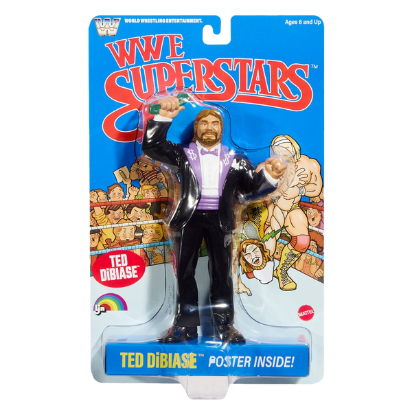 LJN WWE Superstars – Million Dollar Man Ted Dibiase Wrestling Figure (Q4 2026)