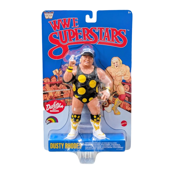 LJN WWE Superstars Dusty Rhodes wrestling figure