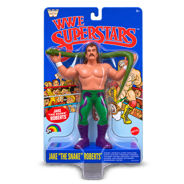 Jake The Snake Roberts LJN WWE Superstars Blue Card Edition (Canadian Release)
