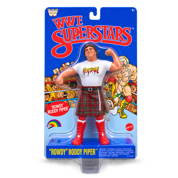 Rowdy Roddy Piper LJN WWE Superstars Blue Card Edition (Canadian Release)