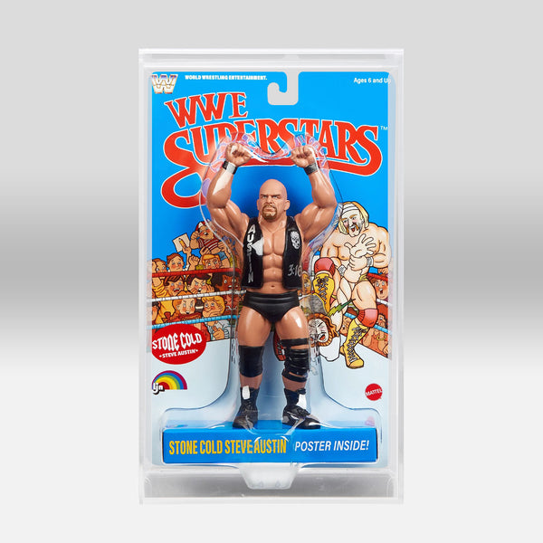 Mattel LJN WWE Superstars UV Resistant Acrylic Case (LJN-AC-01)
