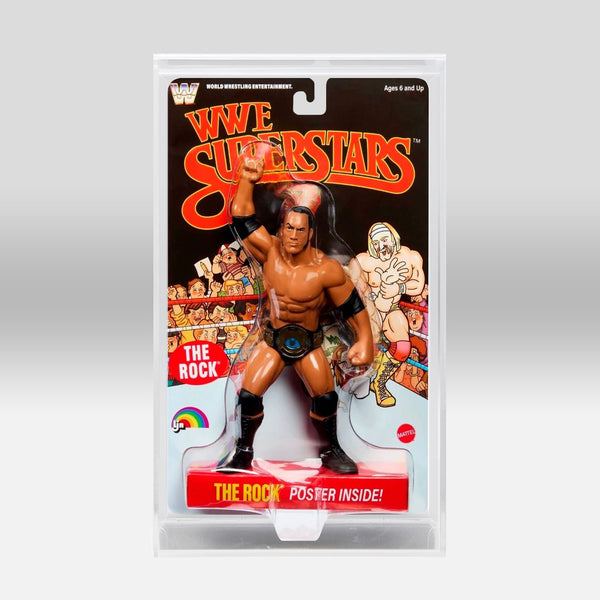 Mattel LJN WWE Superstars UV Resistant Acrylic Case (LJN-AC-01)