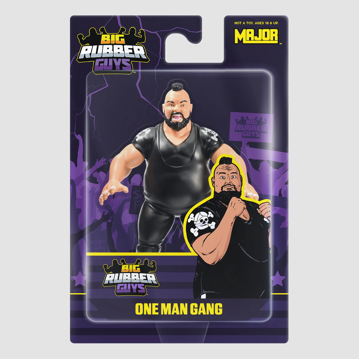 Big Rubber Guys – One Man Gang Wrestling Figure | SlamCollectibles