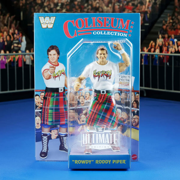 WWE Ultimate Edition Coliseum Collection Rowdy Roddy Piper Ultimate FIgure