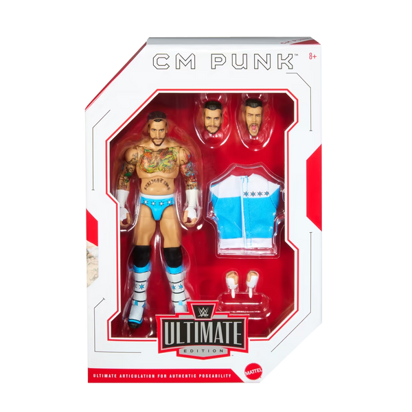 CM Punk WWE Ultimate Edition Series #33 Action Figure