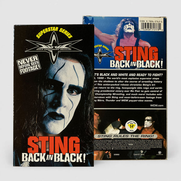 WCW Superstar Series: Sting VHS (Used)