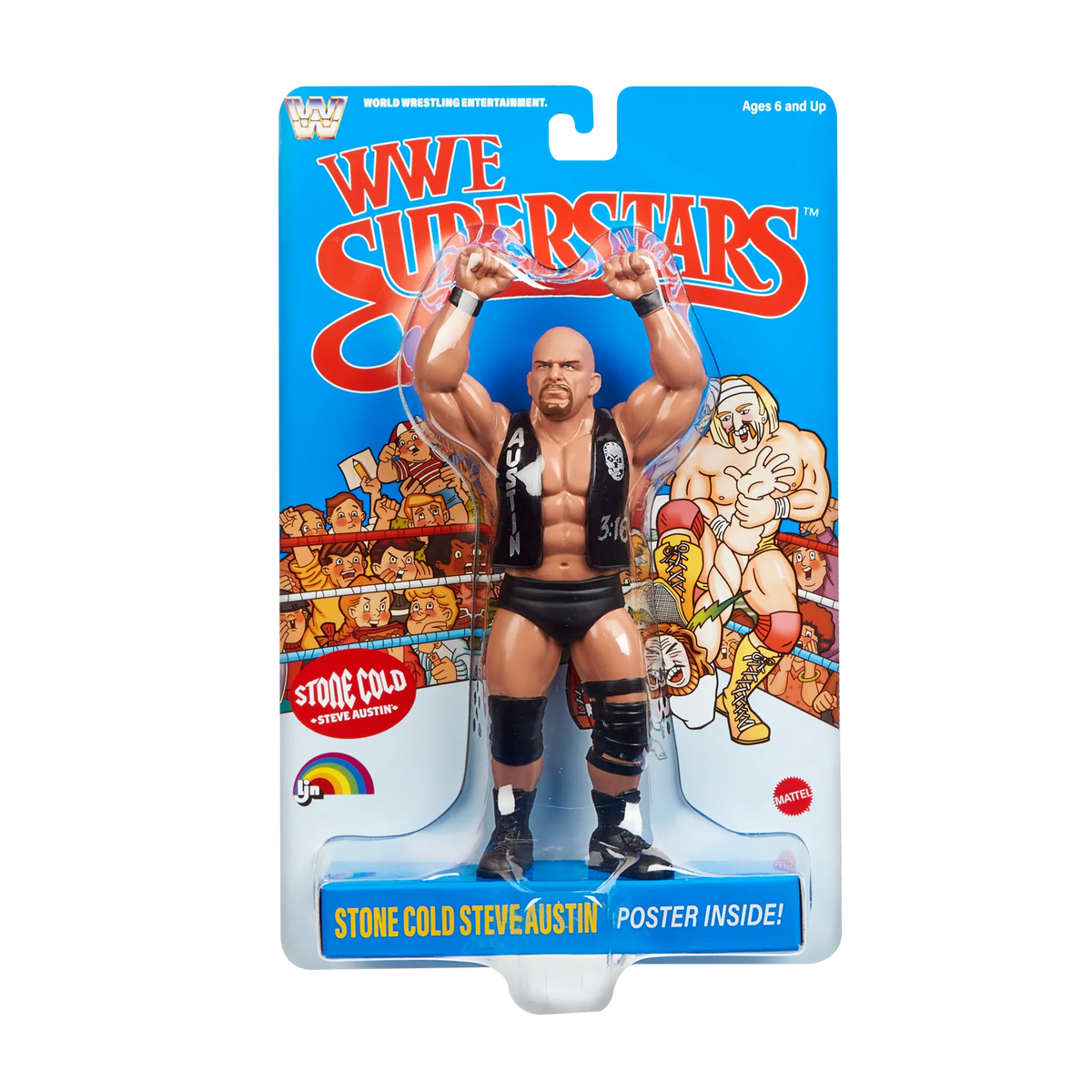 LJN WWE Superstars – Steve Austin Wrestling Figure