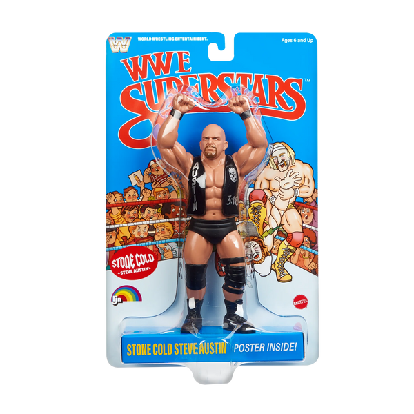 LJN WWE Superstars – "Stone Cold" Steve Austin Wrestling Figure